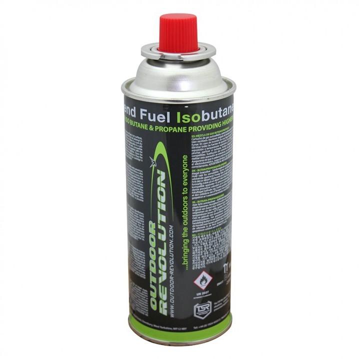 ISO Butane Fuel 220g Gas Cartridge