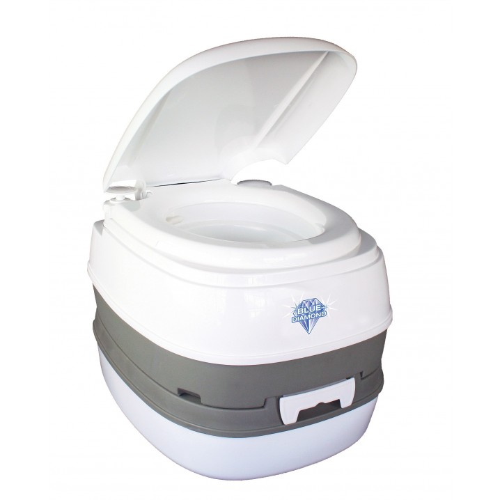 When Nature Calls Eco-Friendly Compact Manual Flushing Portable Camping Loo / Toilet / Potty – Hero Shot